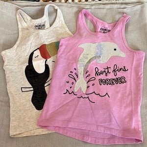 2-Pack Racerback Sequin Tank Top Bundle